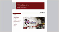 Desktop Screenshot of michellegolebiowski.com